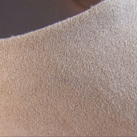 Maurice's Taupe Suede Platform Heels - Picture 3 of 8